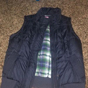 Navy blue vest